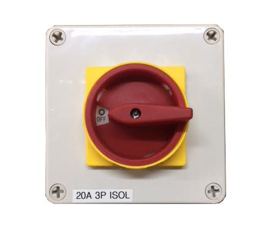 Lock Isolator 3 P Pvc Enc 25 A Iso2 3 25 Enc/L
