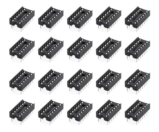 Ic Socket W=0.3" 14 W Std Stamped Pin 34/Tube Iss14 T1 03 Rh - Livestainable.co.za