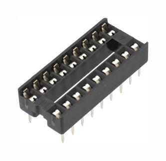 Ic Socket Dil 0.3" 18 W Std D Leaf Narow Open Iss18 T1 03 Rh *Dbk* - Livestainable.co.za