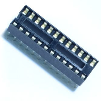 Ic Socket Dil 0.3 24 W Std D Leaf Nar 20 P/Tube Iss24 03 Rh