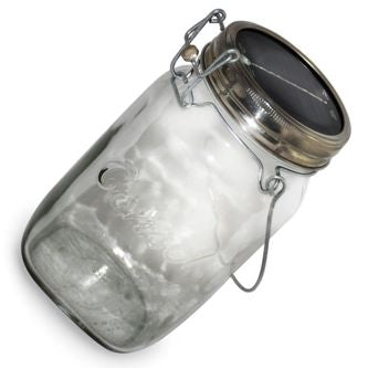 Solar Light Rechargeable Jar Day Night F10061