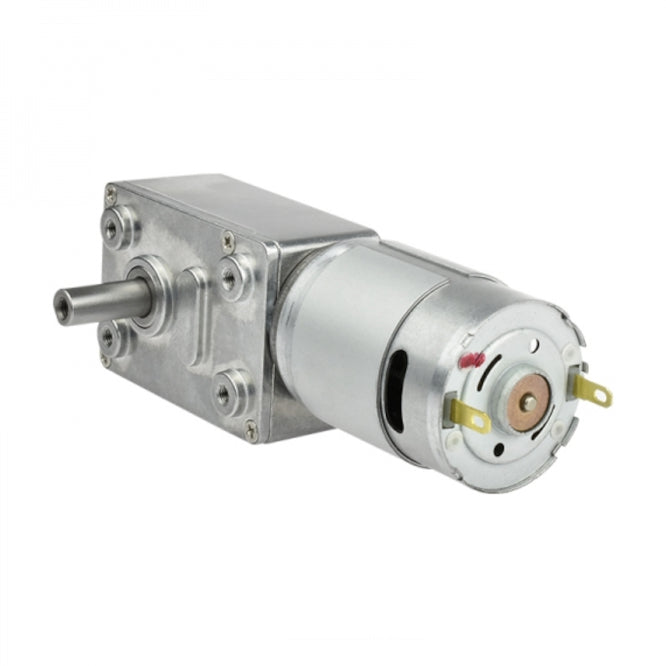 Worm Geared Motor 12 Vdc Fls:20 Rpm Flc:0.7 A Flp:8.4 W Ccw Jgy 385 1280 340