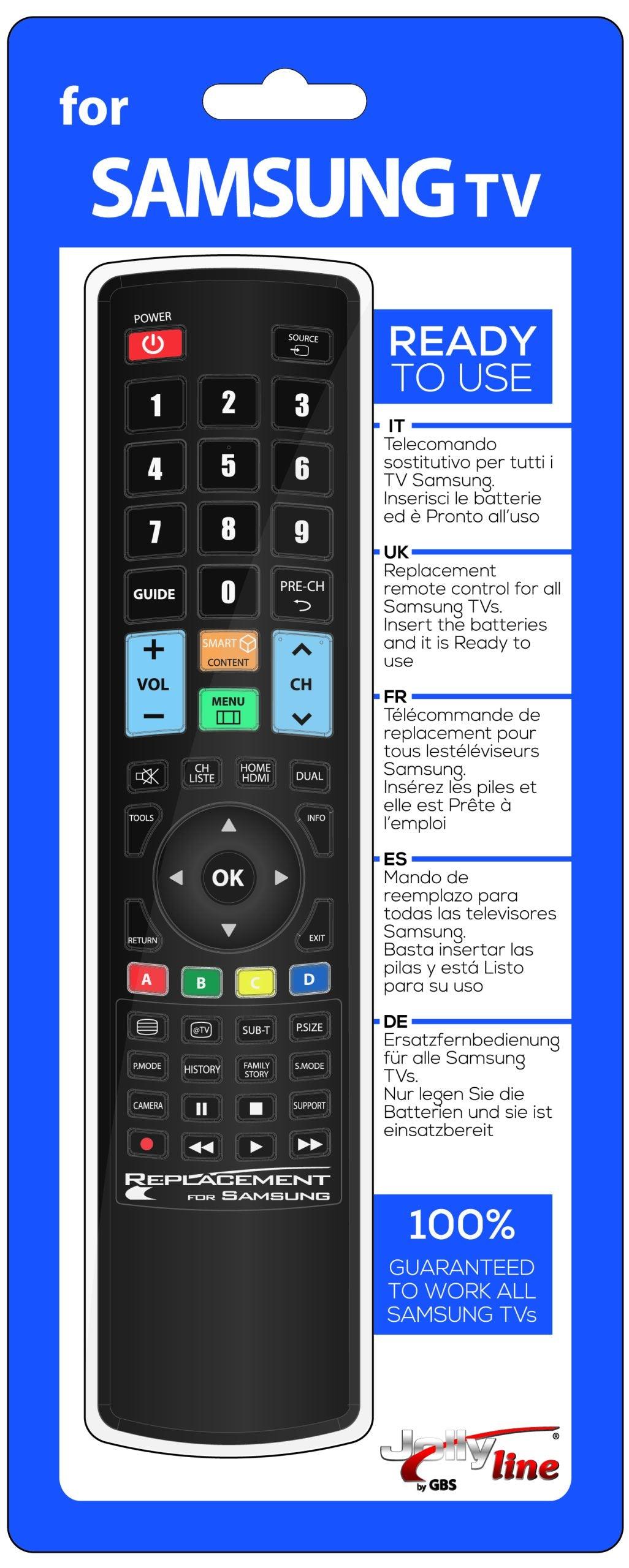 Replacement Remote For Samsung - Livestainable.co.za