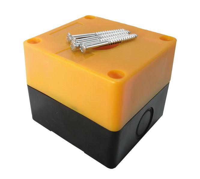 Push Button Enclosure Pvc Yellow 1 Hole Ip65 Pb Bx1 25 - Livestainable.co.za