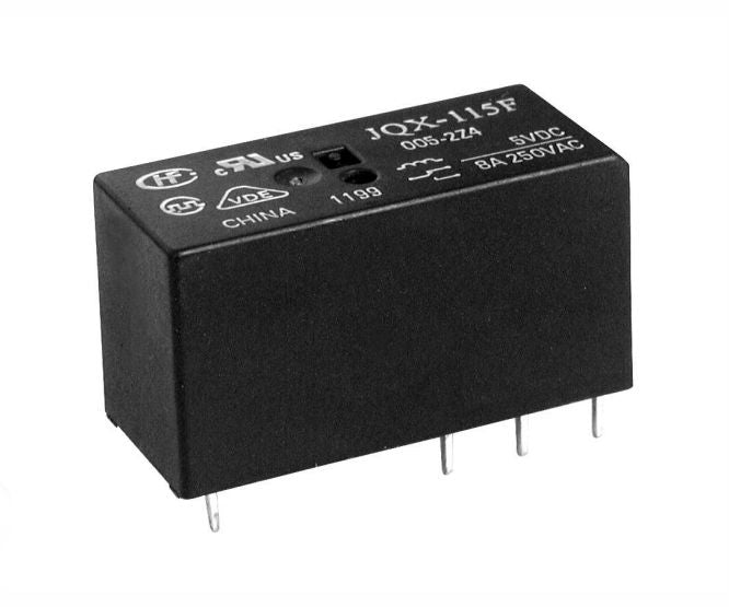 Relay Dpdt 8 A 6 Vdc Rect 8 Pcb Hf115 F/006 2 Zs4 A