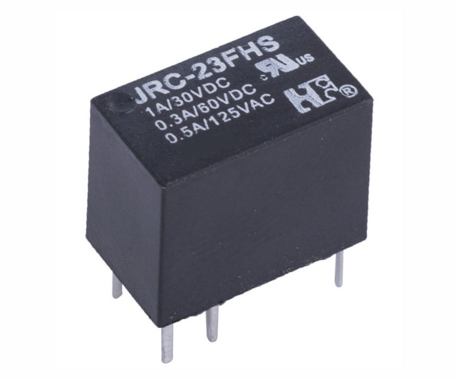 Pcb Mount Relay Spdt 1 A 5 Vdc Rect 6 Pin Jrc 23 F H S 1 Dc5 V