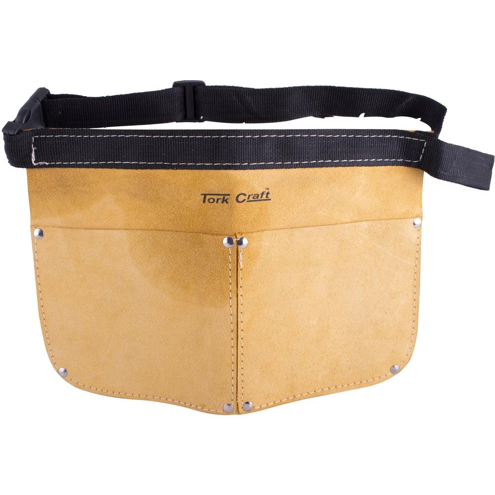 Double Pocket Leather Nail Bag - Livestainable.co.za