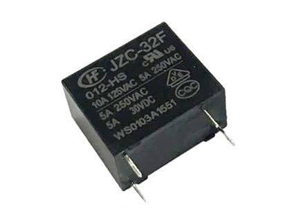 Relay Pcb Spst 12 Vdc 5 A 4 Pin Jzc 32 Fas5 Dc12 V0.45