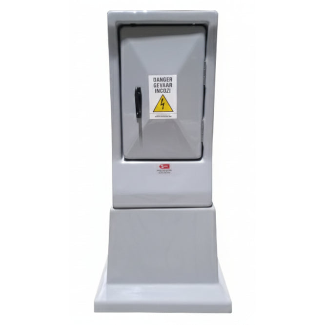4 W Fibreglass S/D Meter Kiosk 570x350x1010mm K0003/5