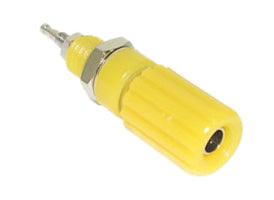 Banana Socket 4mm Yellow Captive K201 Yl - Livestainable.co.za