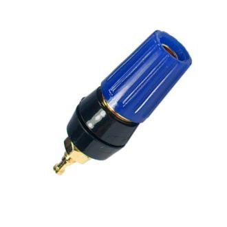 Socket Banana 4mm Blue Gold Pl. K2051 Bl - Livestainable.co.za