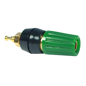 Banana Socket 4mm Green Gold Plated K2051 Gr