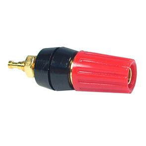 Socket Banana 4mm Red Gold Pl. K2051 Rd - Livestainable.co.za