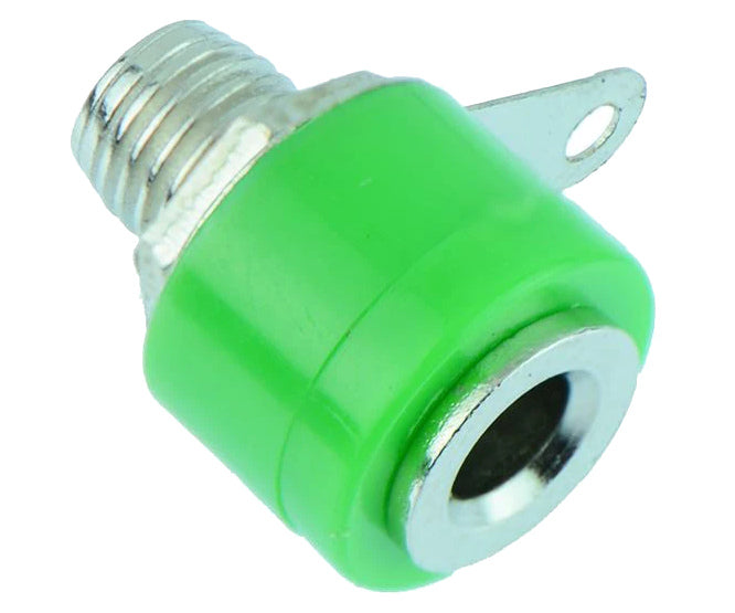 Socket Banana 4mm Green Lp Cz2