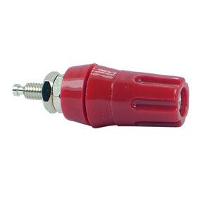 Banana Socket 4mm Rd L=47mm D=17 K2076 Red - Livestainable.co.za