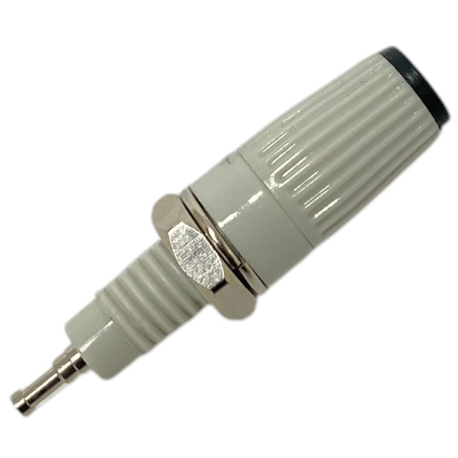 Socket Banana 4mm Grey/Bk 43mm K210 Bk