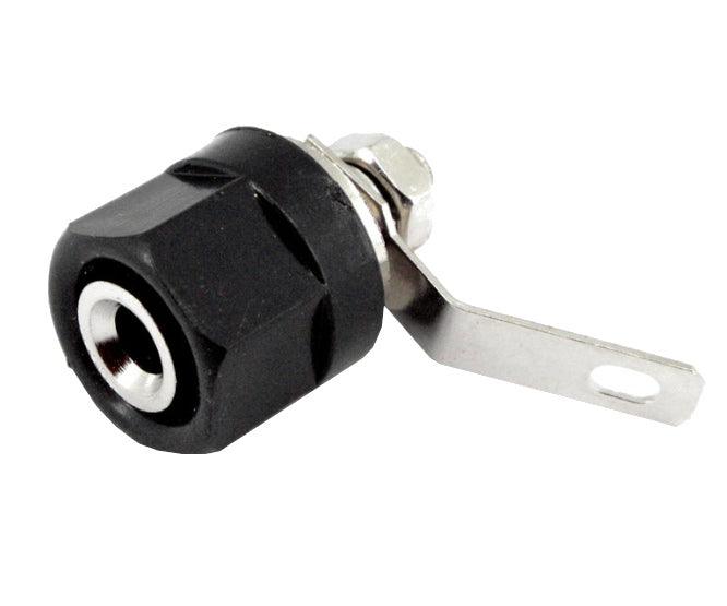 Socket Banana 4mm Blk 16x29 K212 Bk - Livestainable.co.za