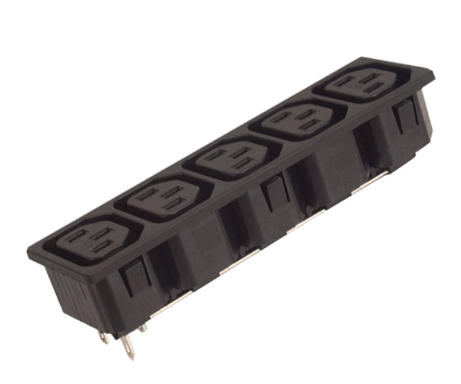 C13 5x Iec Socket Press Fit Adapter K241564