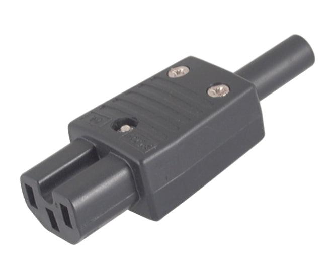 C15 Iec Socket In Line Re Wire Keyed Type K24166 - Livestainable.co.za