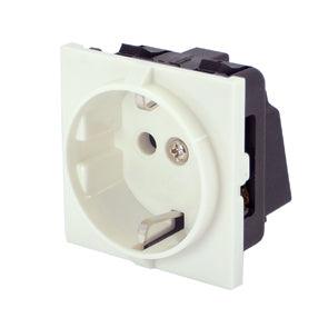 Schuko Mains Socket Snapfit Panel Mount K2524 - Livestainable.co.za