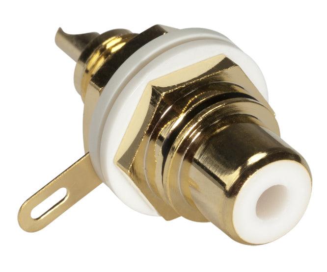 Socket Rca P/M Gold/Pltd Black K29487 Black - Livestainable.co.za