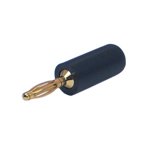 Plug Banana 1.7mm Bk Rnd Sold K295982 Bk