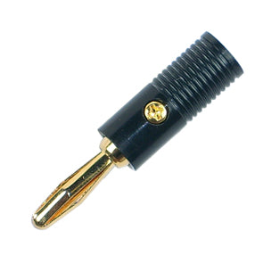 Plug Banana 4mm Blk Scr Type K296022 Bk