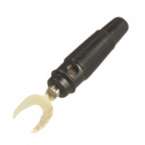 Fork Terminal Black Rubber K296096 Bk