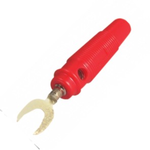 Fork Terminal Red Rubber K296096 Red
