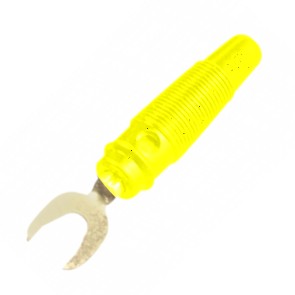 Fork Terminal Yellow Rubber K296096 Yellow