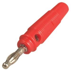 Plug Banana 4mm Red Rnd Rubber K296097 Rd - Livestainable.co.za