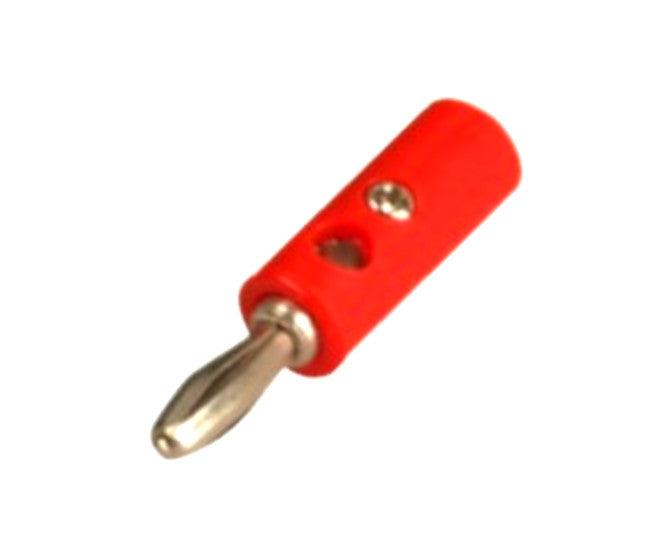 Plug Banana 4 Mm Red Rnd Scr K296102 Red - Livestainable.co.za