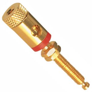 Socket Banana 4 Mm Rd Gold Pl. K29668 Rd Gold Plate