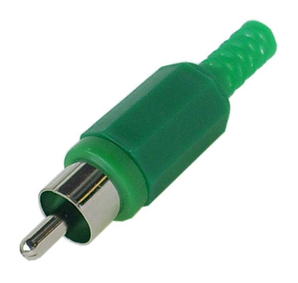 Plug Rca Str Green W/Sleeve K312 A Gr - Livestainable.co.za