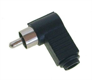 Plug Rca R/A Black K312 B Bk