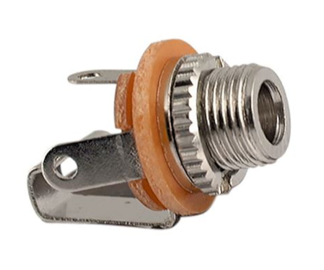 Audio Female Connector 3.5mm 2 Contacts Nickel K3591