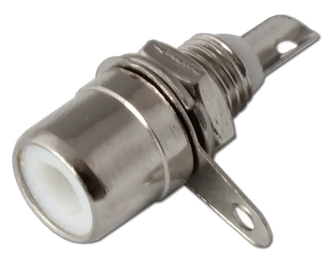 Socket Rca P/Mnt White K365 Wt