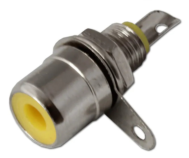 Socket Rca P/Mnt Yellow K365 Yl