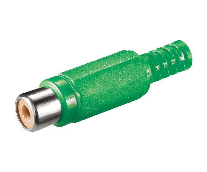 Socket Rca I/L Green W/Slv K366 A Gr - Livestainable.co.za