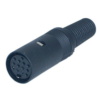 Socket Din 13 P In Line W/Sleeve K36921