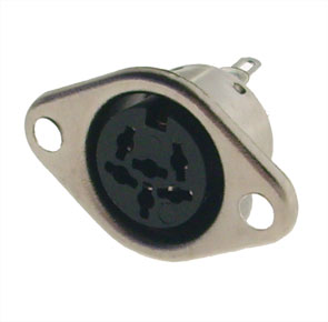 Socket Din 5 Way 240 D P/M K3710 D