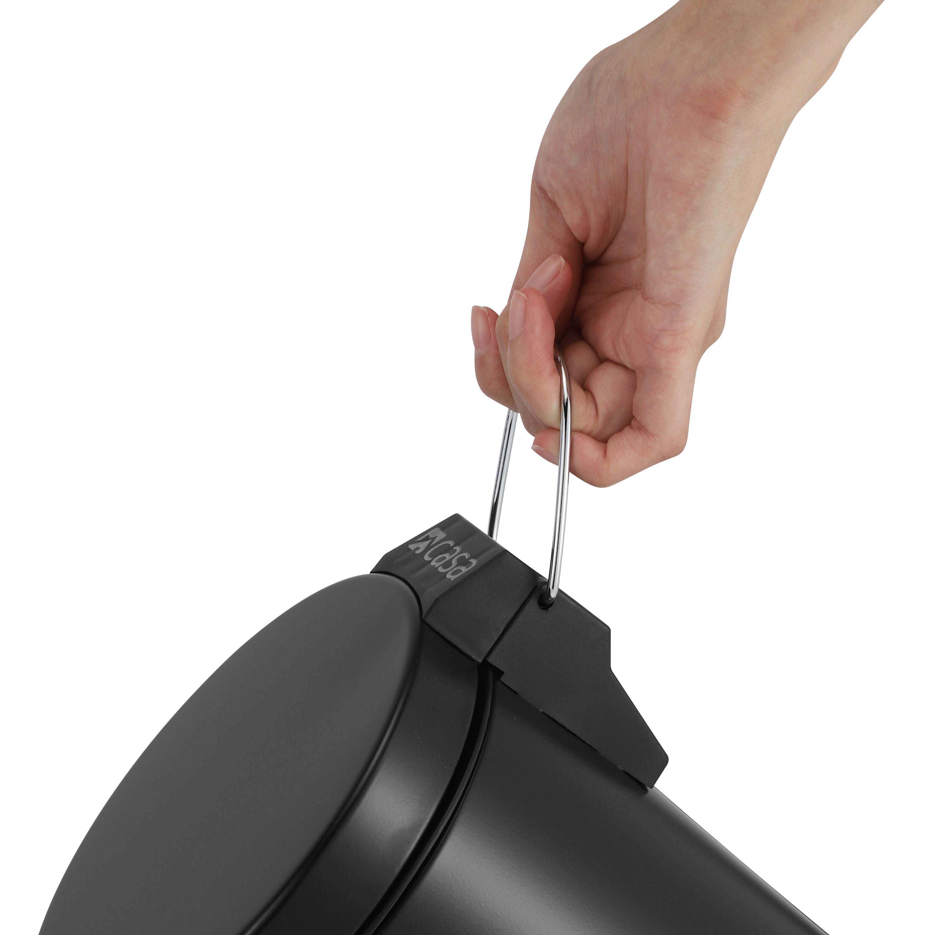 3 L Steel Pedal Bin | Round | Roma