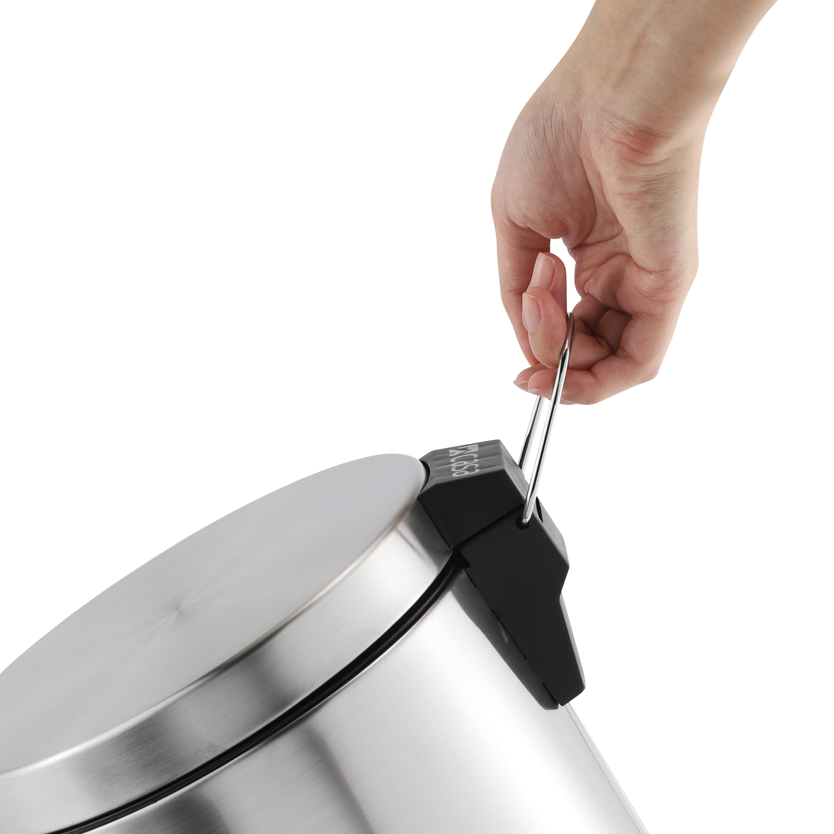 5 L Steel Pedal Bin Roma