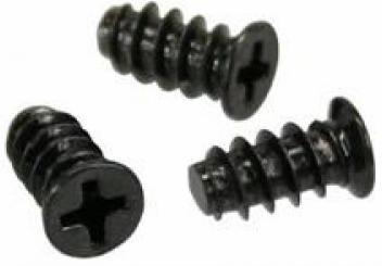 Fan Screw M5x10mm Nickel Plated Black Kbb5x10 - Livestainable.co.za