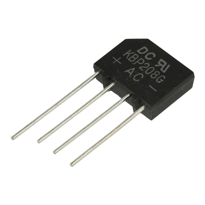 Diode Bridge Rectifier Sil/Sip 2 A 800 V Kbp208 G