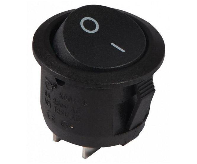 23mm Round Rocker Switch Spst Momentary (On) Off Kcd1 5 111 - Livestainable.co.za