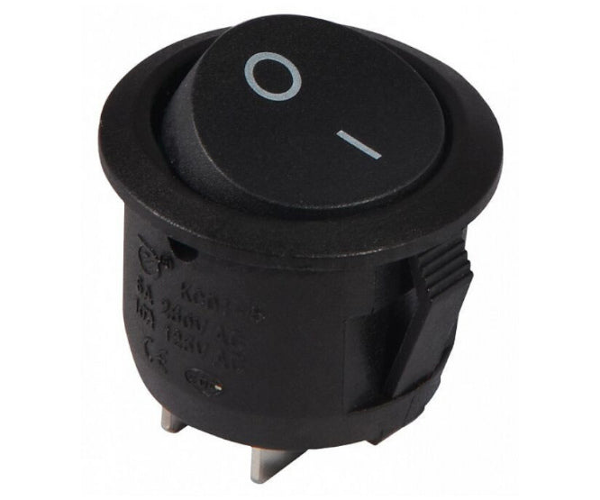 23mm Round Rocker Switch Spst Momentary (On) Off Kcd1 5 111