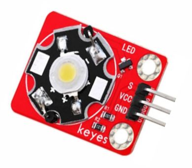 3 W Led White Star Board For Arduino Ke0029 White