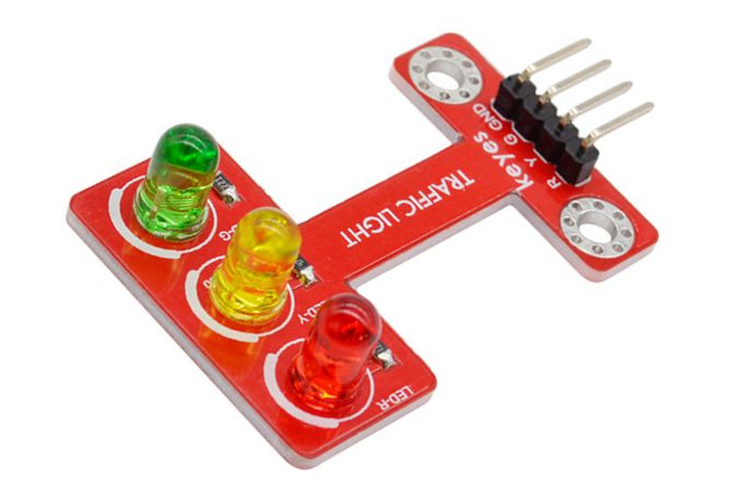 Traffic Signal Ryg 5mm Led 5 V 45x28x11mm Ke0118