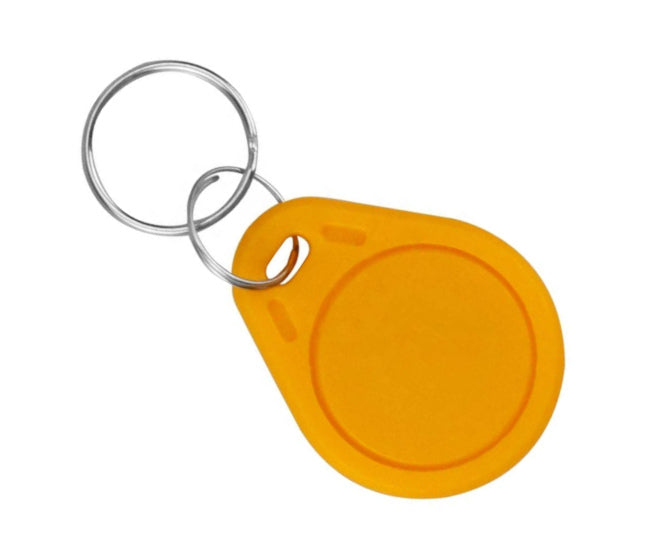 Keychain / Fob Rfid Tag Tk4100 125 K Hz Orange 32x40mm Kf Tk4100 125 K Hz